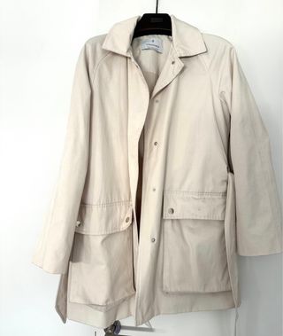 CHOLLO! Lote trench gabardina chaquetón gris
