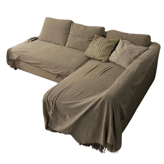 Sofá Cama Chaise Longue IKEA FRIHETEN Beige