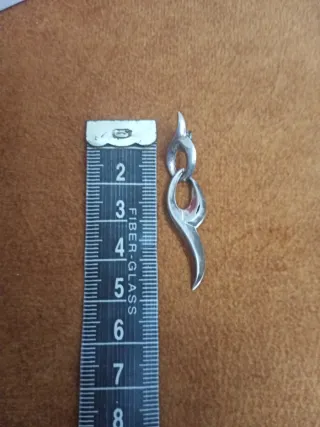 Pendientes Plata 925 Diseño Abstracto