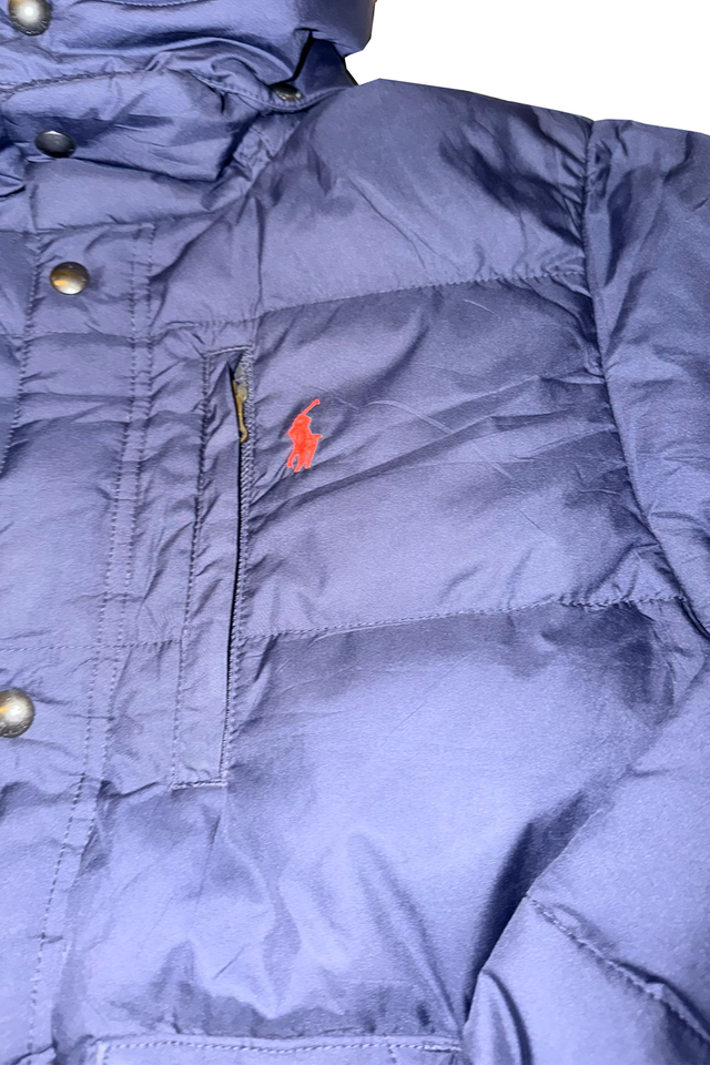 Abrigo Plumón Polo Ralph Lauren Azul Talla L