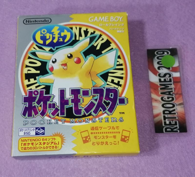 Imagen de Pokemon Amarillo Game Boy Japonés