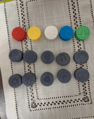 Deck box a forma di cartone di latte mtg