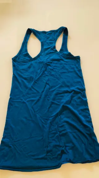 Canotta donna blu elettrico