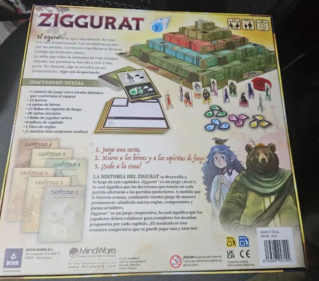Ziggurat Juego de Mesa sin abrir