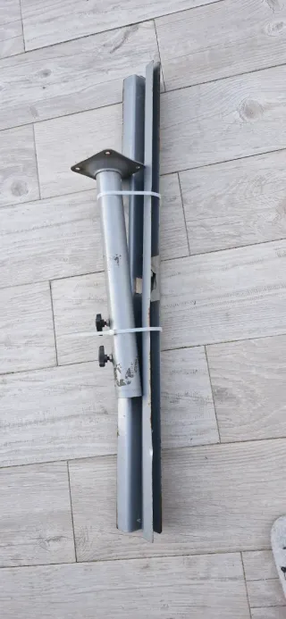 Base pieghevole in metallo per ombrellone in alluminio 60x60