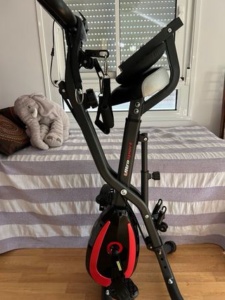 Bici Estática Plegable Ultra Sport usada 2 veces