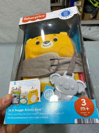 Libro de actividades Fisher Price para bebés