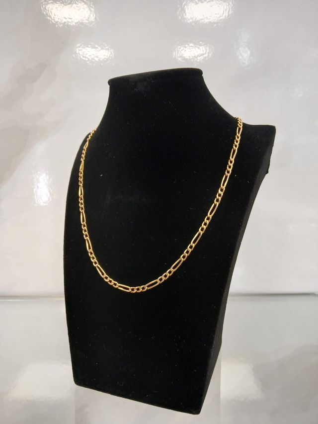 Cadena Oro 18kl Figaro