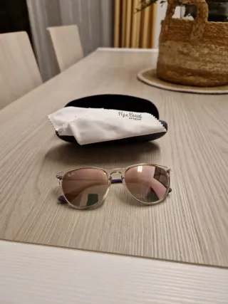 Gafas Ray-Ban Niña morado y Plateadas