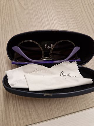 Gafas Ray-Ban Niña morado y Plateadas