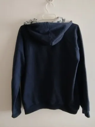 Sudadera Adidas Originals Azul y Gris