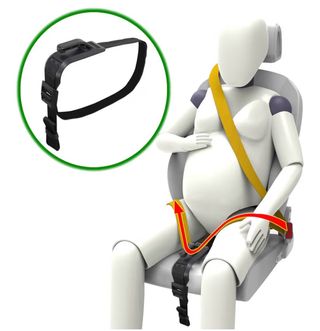 Cinturón seguridad embarazada