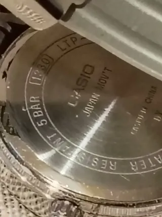 Orologio donna acciaio Casio