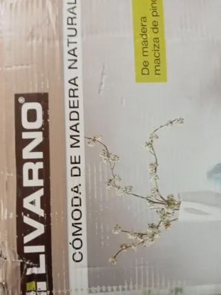 Cómoda Livarno Madera Pino Macizo