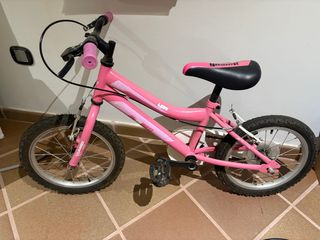 Bicicleta niña JL Wenti rosa sin uso
