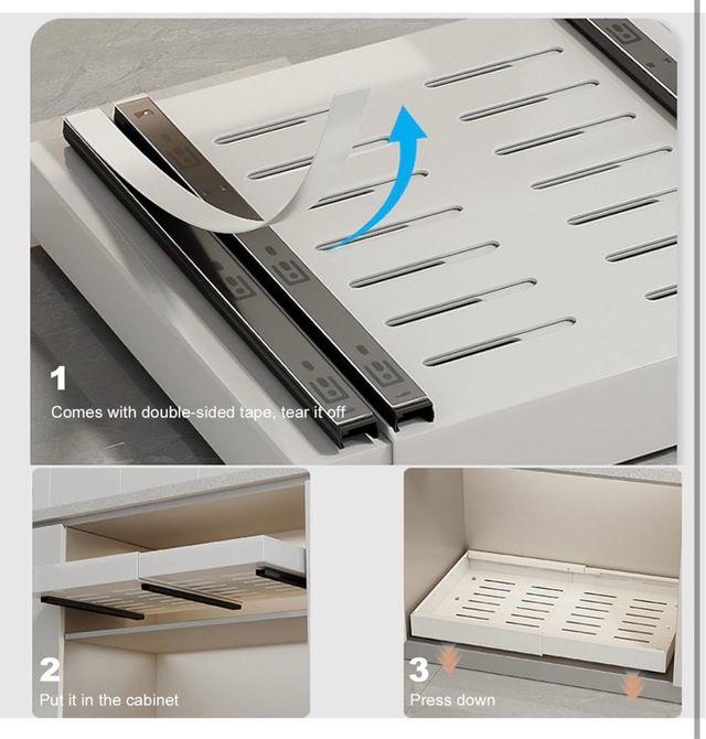 Organizador extraíble expandible para armario