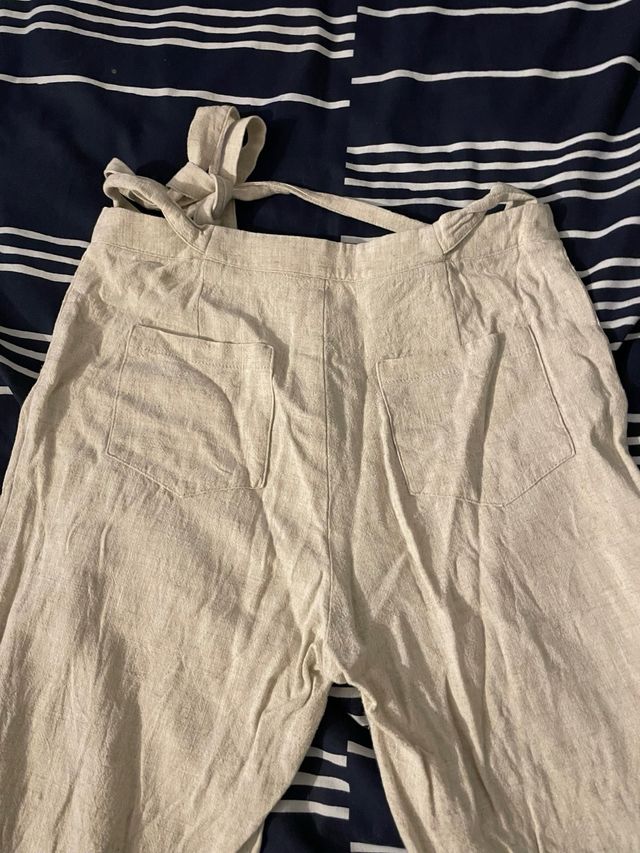 Pantalón beige Systemaction talla 38