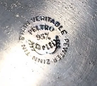 Teiera e Lattiera in Peltro 95%