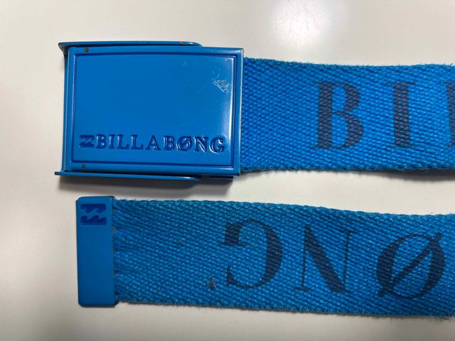 Cinturón de tejido con hebilla metálica Billabong
