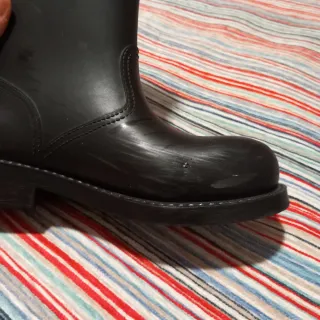Botas de agua mujer talla 37 negras