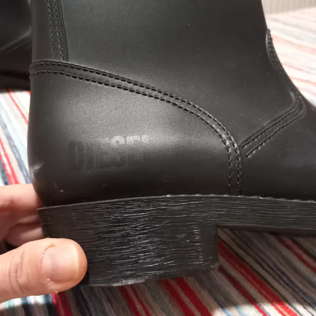 Botas de agua mujer talla 37 negras