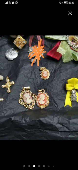 Cruces Camafeos Fallera Huertana baturra o regiona