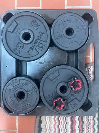 Kit Mancuernas 20kg Bodybuilding