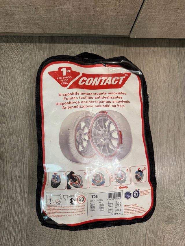 Cadenas textiles para coche T06