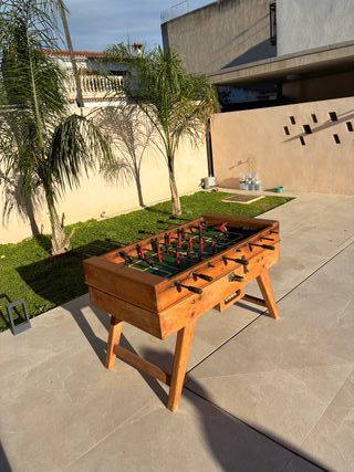 Futbolín artesanal único