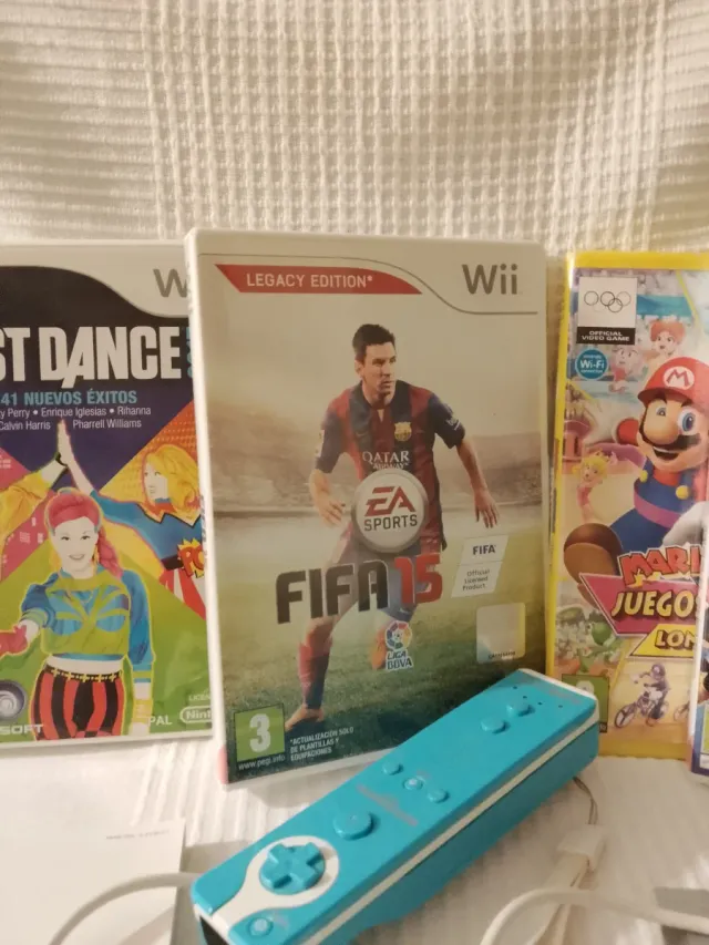 Consola Nintendo Wii Blanca + Juegos