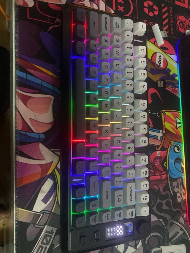 Teclado Gaming RGB Negro