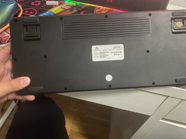 Teclado Gaming RGB Negro