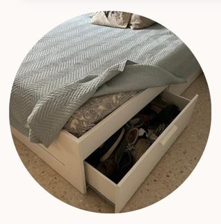 Estructura Cama BRIMNES Ikea Blanca