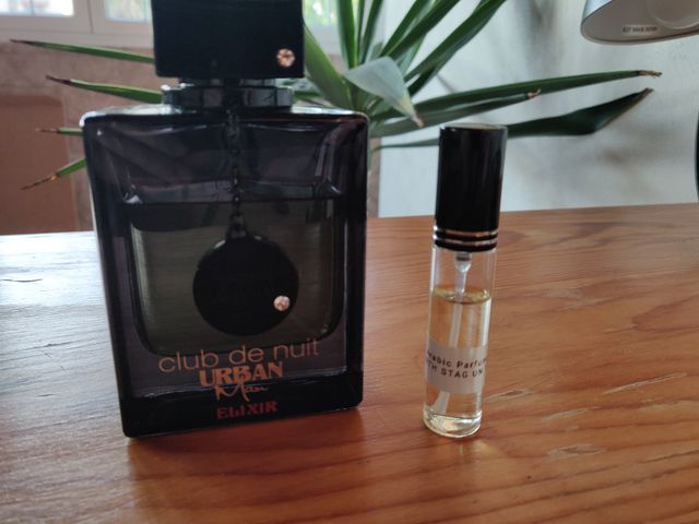 CDN Urban Man Elixir + Muestra Dupe Bvlgari Tygar