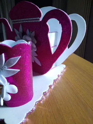 Set porta cialde in gomma eva