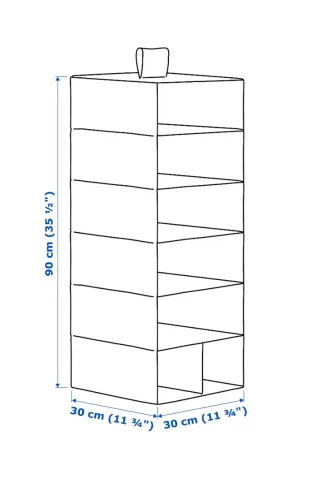 Organizador STUK Ikea 7 compartimentos