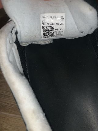 Zapatillas Adidas Campus Negras y Blancas