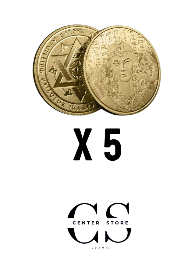 BLACK FRIDEY!! 5 MONEDAS DE  COLECCIÓN EGIPCIAS