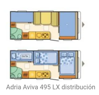 Caravana Adria Aviva 495lx