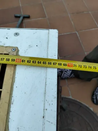 Cajón transportín perros blanco