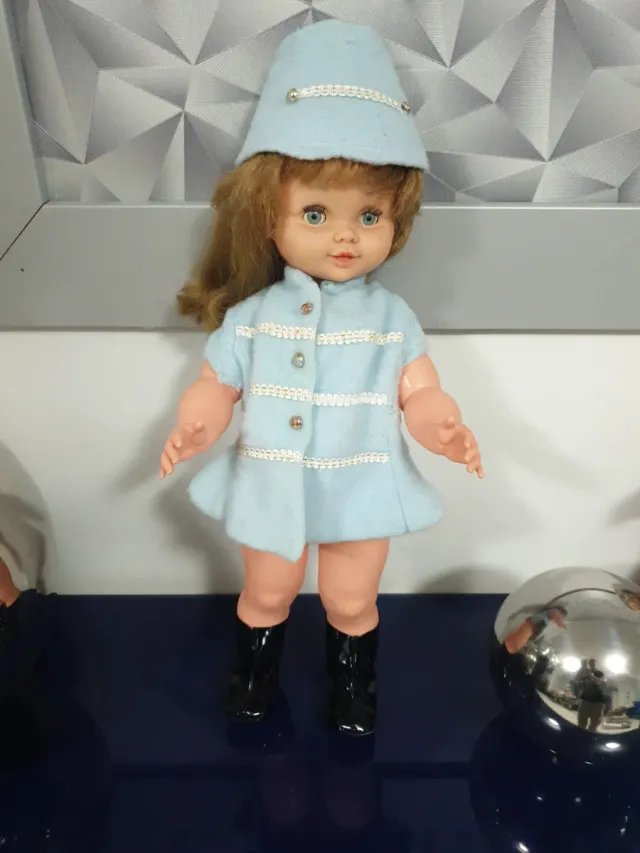 Muñeca Antigua Majber Celeste