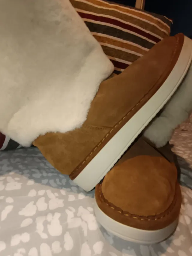 Botas Panchic Marrones y Blancas