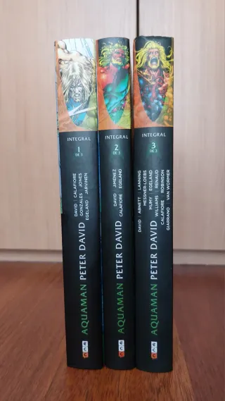 Colección completa Integrales Aquaman. Peter David