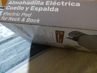 NUEVO MANTA ELECTRICA CERVICALES CUELLO Y ESPALDA
