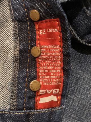 Pantalón vaquero tiro corto unisex