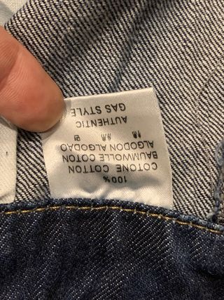 Pantalón vaquero tiro corto unisex