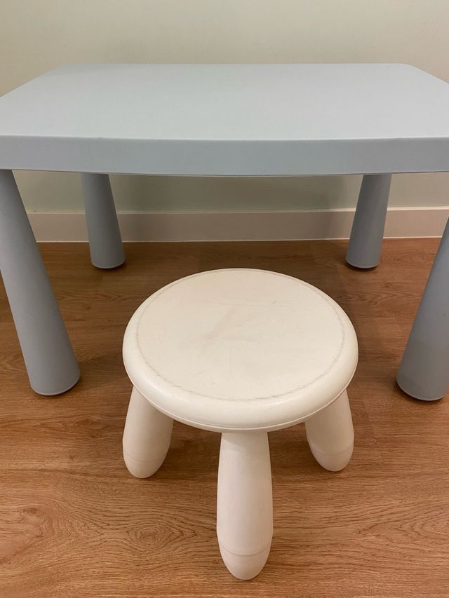 Mesa y silla infantil