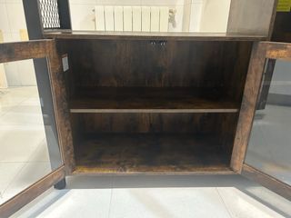 Aparador Roble Ahumado Madera Ingeniería