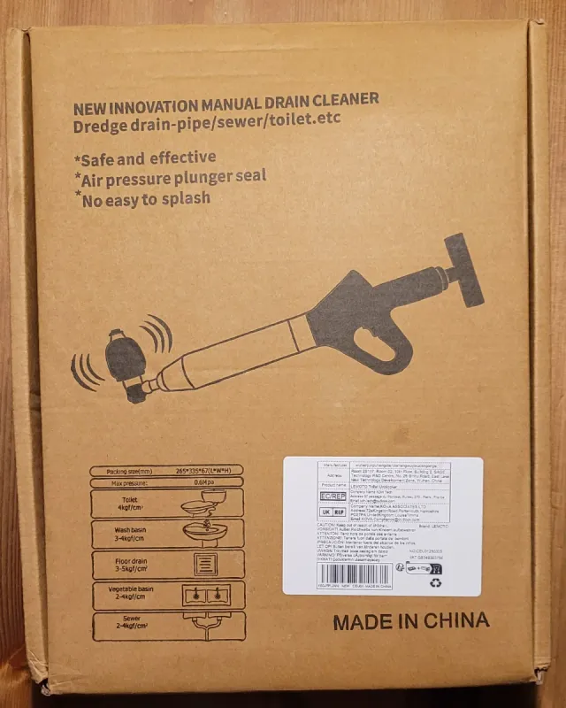 Desatascador a presión tuberías