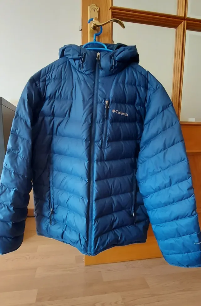 Chaqueta Columbia Hombre Azul